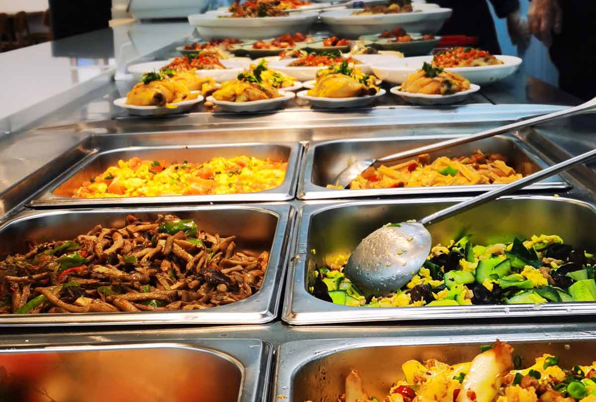 企事業食堂現場